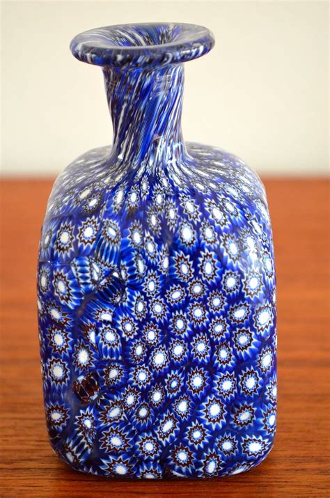 Murano Glass Vase From Millefiori 1950s For Sale At Pamono