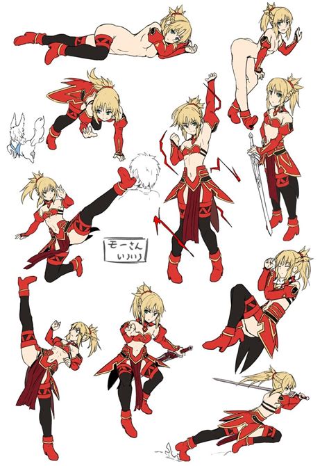 Fujimaru Ritsuka Mordred Mordred And Fou Fate And 2 More Drawn By