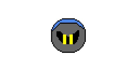 Meta Knight Symbol Pixel Art