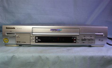 Panasonic パナソニック スーパードライブS VHS ビデオデッキ NV SV100 01年製 リモコン付 の落札情報詳細 ヤフオク