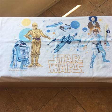Star Wars Pillowcase Original Trilogy Bedding Sheets And Pillowcases