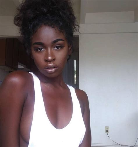 Beautiful Dark Skinned Women Beautiful Black Women Beautiful Lips
