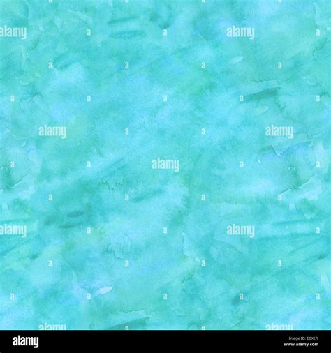 Blue And Green Aqua Teal Turquoise Watercolor Paper Background Texture
