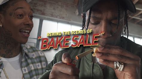Behind The Scenes Of Wiz Khalifa And Travis Scott S Bake Sale Music Video Youtube