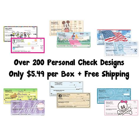 Order checks at discount prices. Personal Checks : $5.49 per box + Free Shipping ...