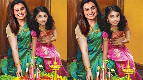 Rani Mukherjee Shares First Look Of Her Beautiful Daughter Adira Chopra At Krishna Chaturdashi