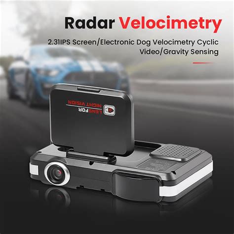 Car Dvr Radar Detector 2 In 1 Full Hd 1080p Dashcam Vehicle Video