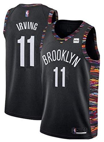 The 2020 nike nba classic edition swingman jersey of the brooklyn nets is directly inspired by what the pros wear. Men's Brooklyn Nets #11 Kyrie Irving Black City edition Swingman Stitched NBA Jersey [NBA ...
