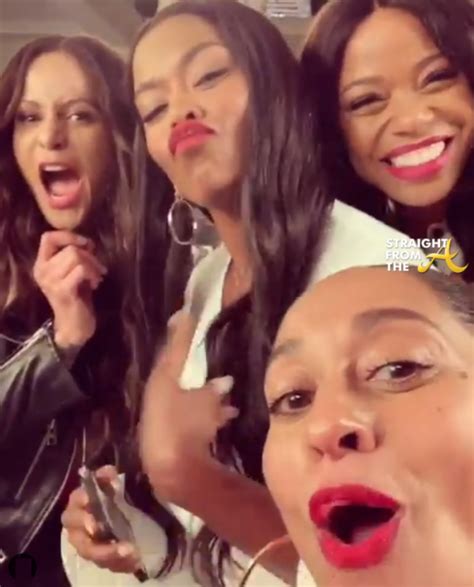 Tracee Ellis Ross Reunites With ‘girlfriends Cast For ‘black Ish