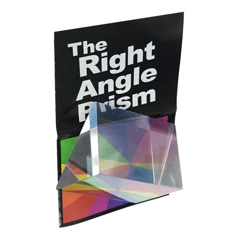 Prism Toy Right Angle Rainbow Maker Optical Science Acrylic