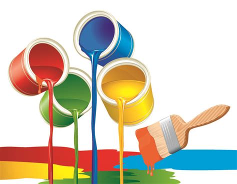 Vector Colorful Paint Bucket Clipart Panda Free Clipart Images