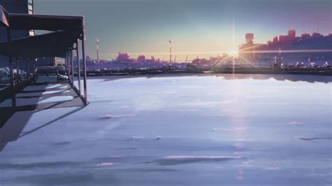 Body Of Water Anime 5 Centimeters Per Second Makoto Shinkai Hd