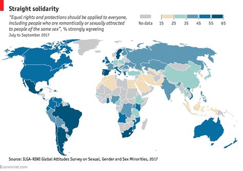 daily chart attitudes to same sex relationships around the world graphic detail the economist