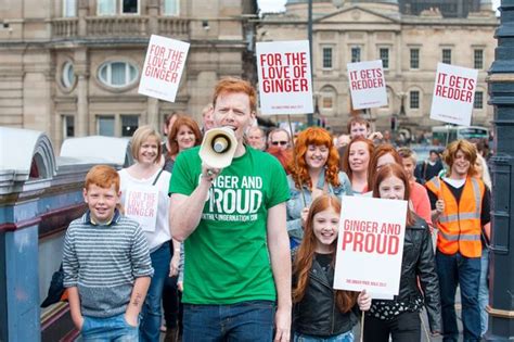 Ginger Pride March Takes Place In Scotland As Hundreds Of Redheads