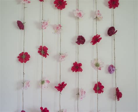 Floral Artificial Flowers Floral Hanging Flowers Wall Haning