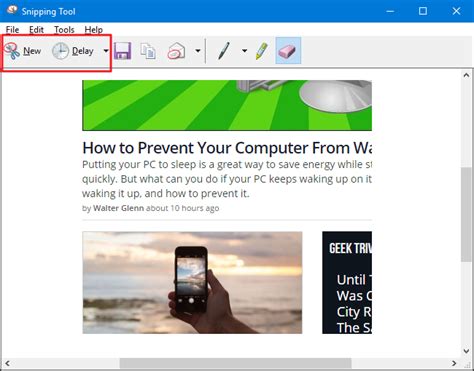 How To Use The Snipping Tool In Windows To Take Screenshots