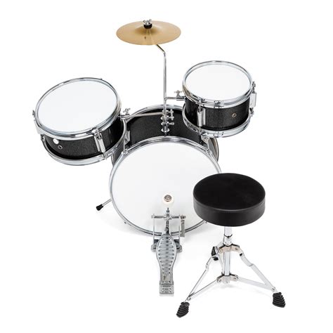 Buy Ashthorpe 3 Piece Complete Kids Junior Drum Set Childrens Beginner
