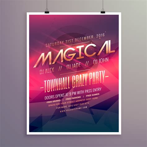 Flyer Announcement Template