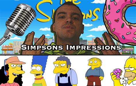 23 Simpsons Voice Impressions Homer Marg Flanders Mr Burns Mo