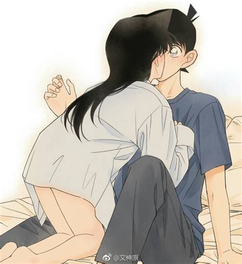 Ran And Shinichi Đang Yêu Anime Hình ảnh