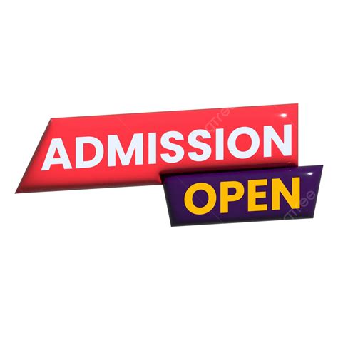 3d Admission Open Abstract School College Coaching Clipart Vector 3d