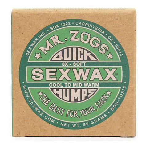 mrand zogs sex wax surf wax 85g green cool to mid warm uk