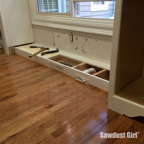 Brass, polished, door kick plate (26) model# j 4617. Inside scoop on a toe kick vacuum port - thingy - Sawdust ...