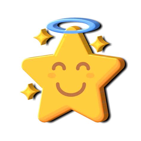 Cute Star Emoji 12959038 Png