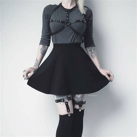 Gothic Fashion Fashion Outfits Edgy Outfits