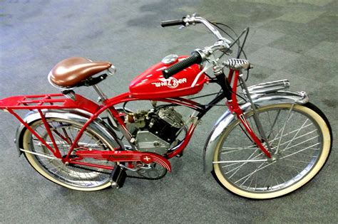 1950 Whizzer Schwinn Phantom Motorbike 194443 Barrett Jackson