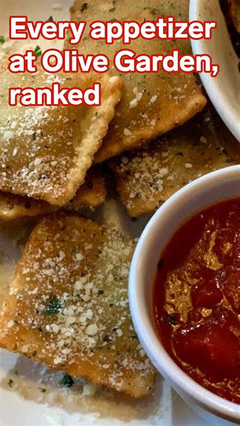Lunch favorites and early dinner duos. We tried every single appetizer at Olive Garden and ranked ...