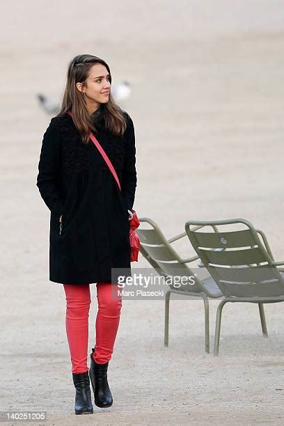 Jessica Alba Sighting In Paris Photos And Premium High Res Pictures