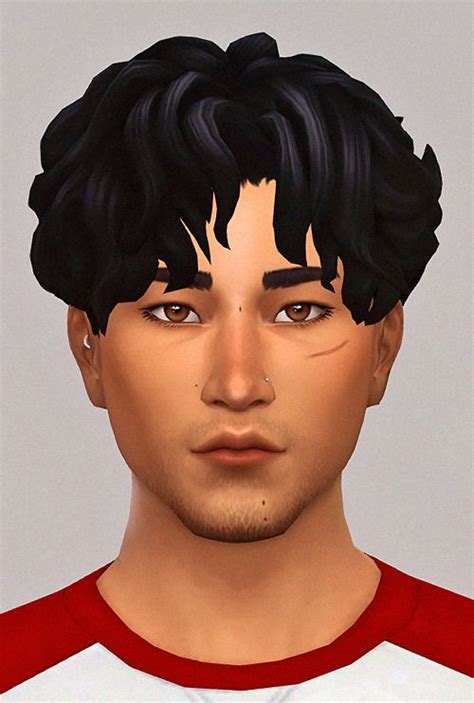 Sims 4 Cc Curly Male Hair Jzanature