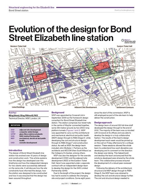Evolution Of The Design For Bond Street Elizabeth Line Station