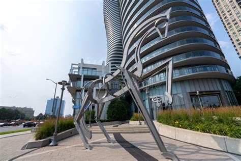 Street View Of City Of Mississauga Centre Downtown Landmarks Absolute