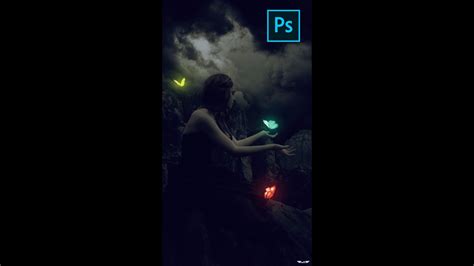 How To Make Simple Easy Glow Effect In Photoshop Youtube