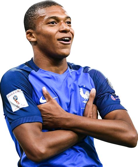 Kylian Mbappé France Football Render Footyrenders