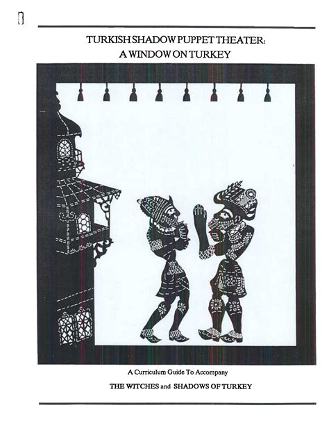 Turkish Shadow Puppetry Love It Shadow Puppets