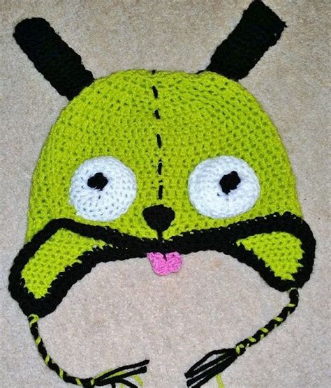 Invader Zim Gir Crochet Hat Crochet Hats Crochet Girly