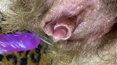 Bunny Vibrator Test Masturbation Pov Closeup Erected Big Clit Wet Orgasm Hairy Pussy Pussycloseup
