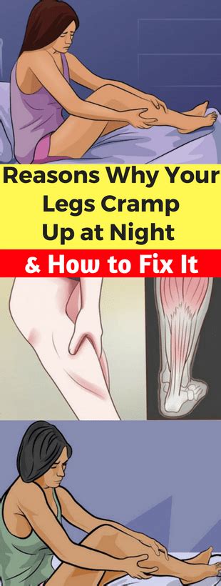 Reasons Why Your Legs Cramp Up At Night How To Fix It Leg Cramps Leg Cramps At Night