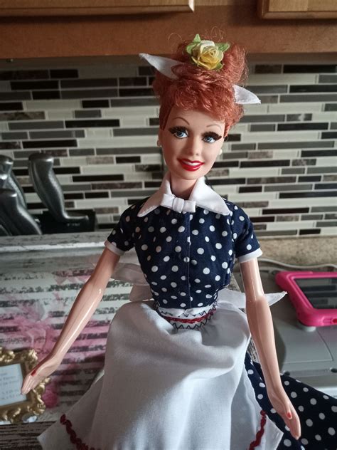 Mattel Barbie Doll As Lucy Ricardo In Episode 39 Job Switching Doll
