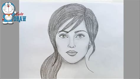 Therefore, draw an oval shape which is tapered at its bottom. How to draw face for Beginners/ EASY WAY TO DRAW A ...