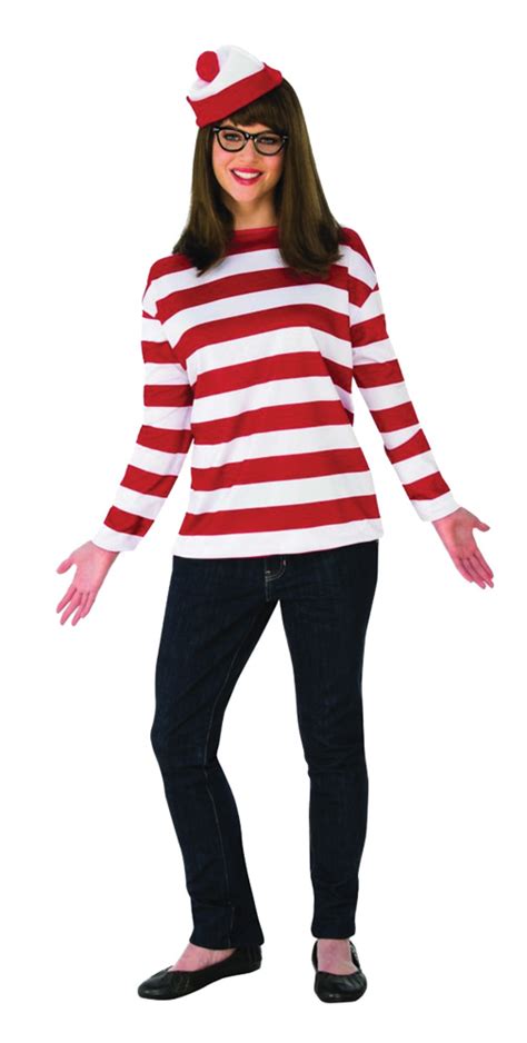 Wheres Waldo Wenda Plus Costume Wheres Waldo