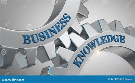 Business Knowledge Concept Stock Illustration Illustration Of