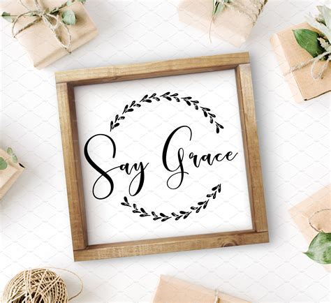 Say Grace Svg Png Dxf Creative Daddy