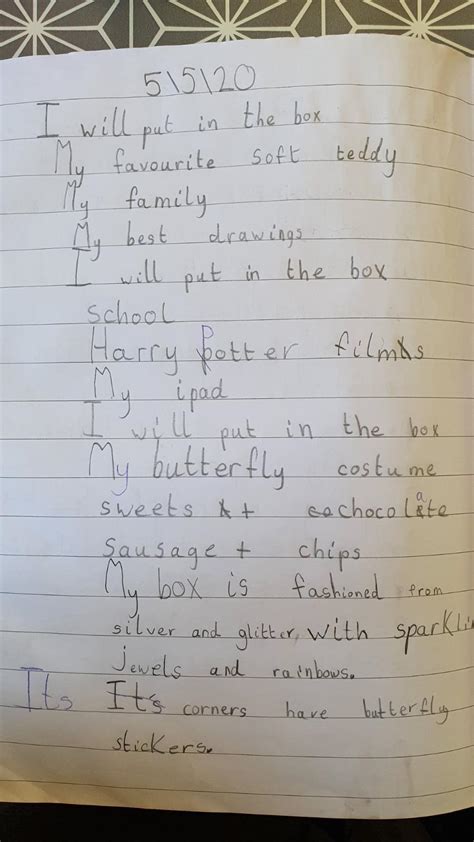 Magic Box Poems Southill Primary School