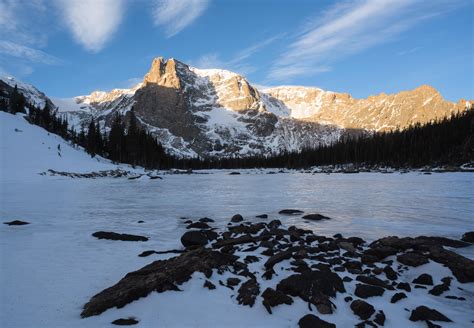 Winter Morning At Two Rivers Lake Rocky Mountain Np Oc 3824x2652