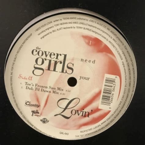The Cover Girls I Need Your Lovin Cd