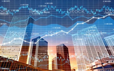 Find your perfect background for your phone, desktop, website or more! Business District Stock Market And Finance Data On City ...